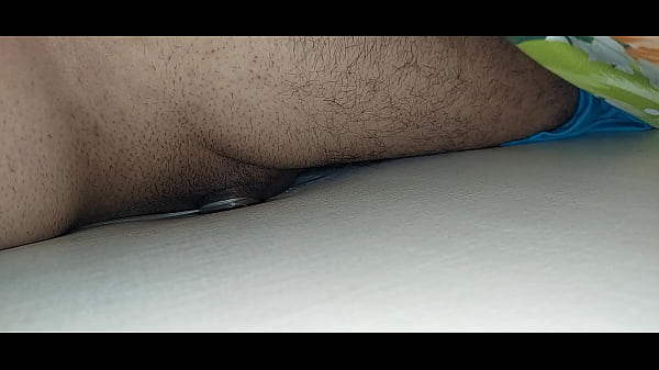 I fuck the hole in the mattress with a condom late at night