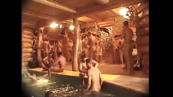 Orgia en la sauna