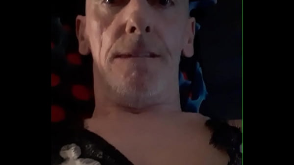 Satin Dale wanking in rubber panties  for a ch