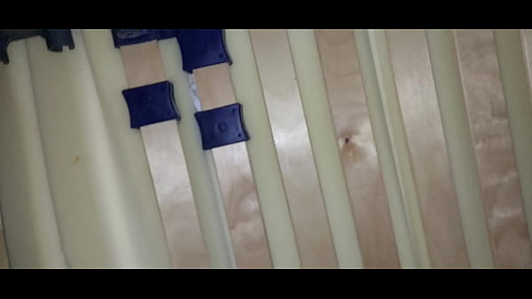 I fuck the hole in the mattress and ejaculate sperm under the bed