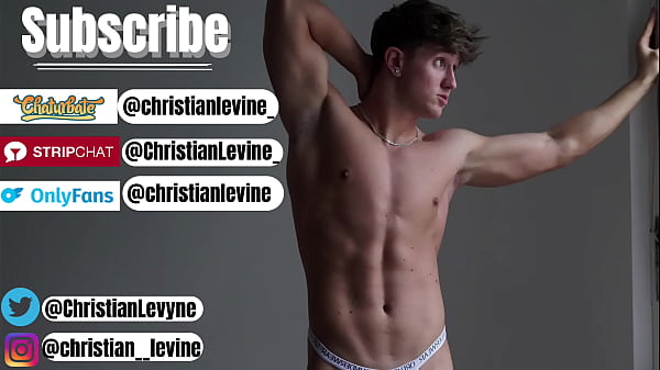 Watching Porn & Cumming -Christian Levine
