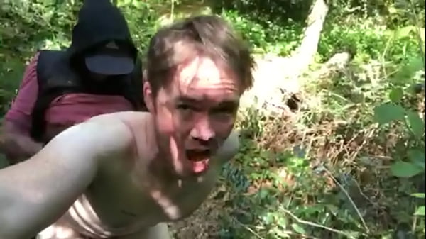 Losing my anal virginity in the woods