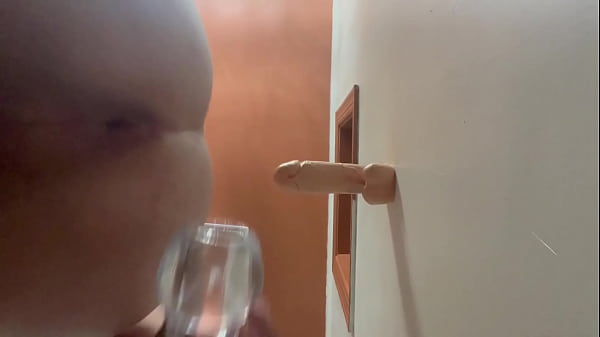 Pt 3 Caged wanna be sissy gaping his bussy.