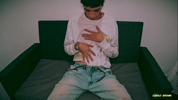 Sexy Skinny Twink Magic C Jerking His Big Cock And Shooting His Cum On Your Face