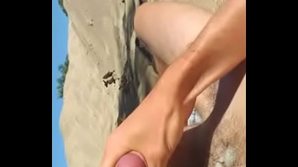 Spust na plaży