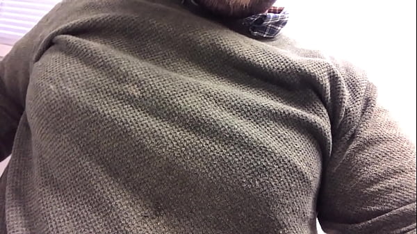 Wearing lace to the office feels naughty, when the coast was clear i had a play with my tits