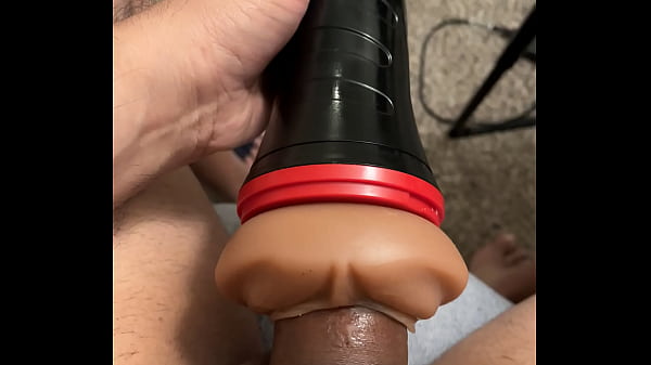 Masturbating with my new pocket pussy