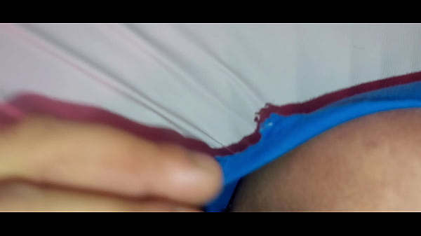 my ass and masturbation on the mattress with cum