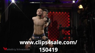 ZEUS HANDS GAGGED AND OILED