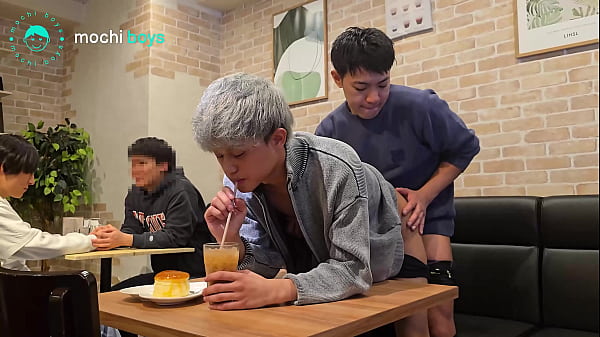 Blowjob and Sex in the Public Cafe