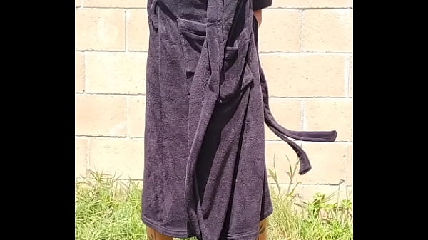 Cum in the Backyard