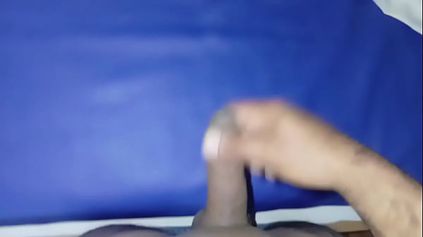 masturbation and ejaculation cum on mattress with leather cover in bed