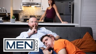 MEN – Maverick Sun Can’t Get Enough Of Daddy Cakes’ Dick As He Gets Fucked In Doggy & Missionary