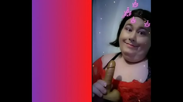 Sissy dildo sucking slut