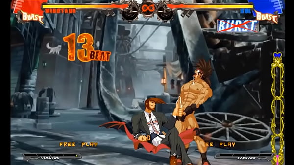 Sol Painting the floor with his own cum | Mugen