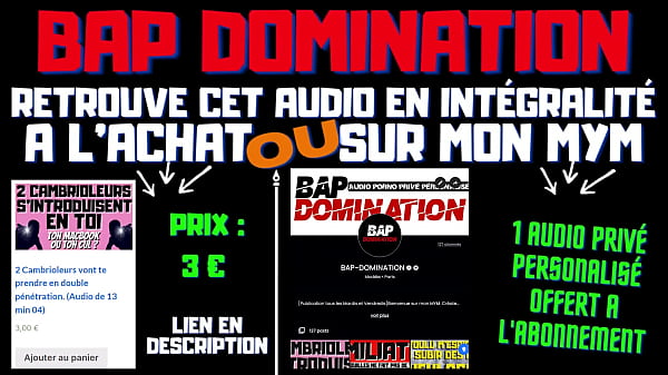 2 Cambrioleurs vont te prendre en double pénétration. [ Audio Porno Gay Français ]