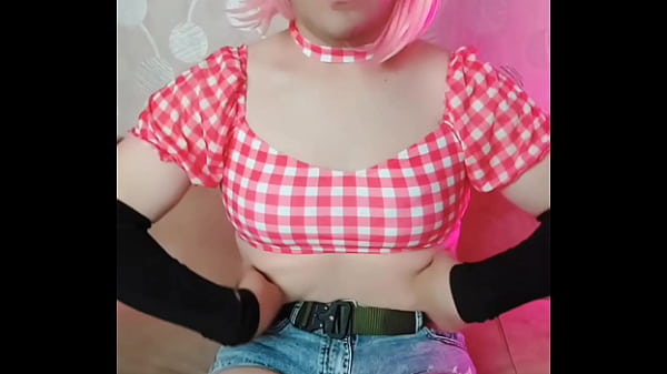 Cute Sassy Femboy Rocking Cowgirl Style Crop Shirt & Booty Shorts | 90 Minutes of Live Fun