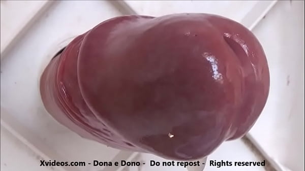 Glory hole caseiro – Cogumelo vermelho gozando