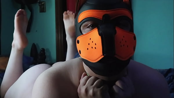 Practicing fisting myself and double dildo anal