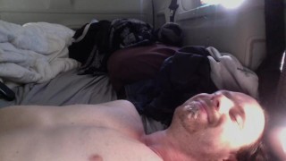 Auto-facial(lol pun intended) in backseat of car