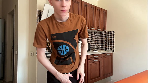 First Time Double Load Slim 18yo Twink Milks More