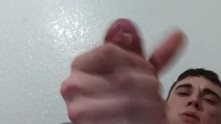 Jacking off after school