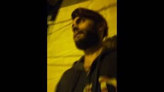 Jerking Off Outside Close Up Cum With Cars Passing By – Camilo Brown