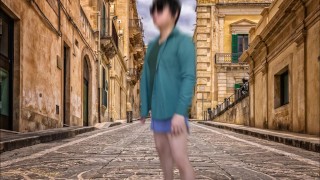 Online hook up end up having sex with hot handsome guy with big uncut cock