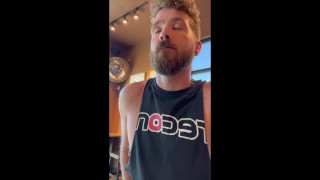 Ordering Starbucks with Massive Butt Plug Up My Ass