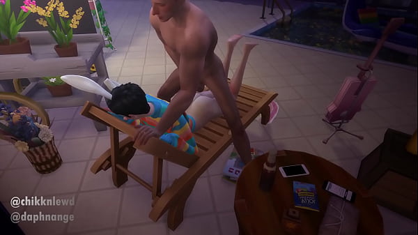 Two boys having rough anal sex Sims 4 gay sex bunny femboy