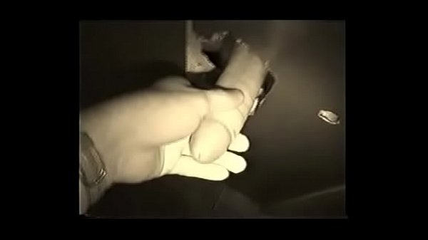 Blowjob, and handjob in toilets through a glory hole.