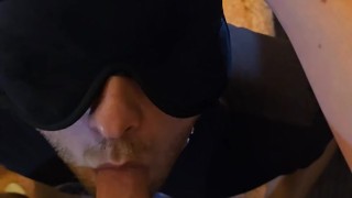 blowjob on the floor mount fuck