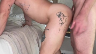 Bro Fucks Roommate Raw and Hard Bareback