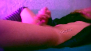 Femboy Edging and Gooning until Bursting