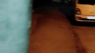 I found the guy on the app and sucked him in the middle of the street near the beach.