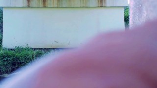 I had fun bathing naked in river