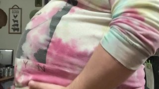 Just being a fat boy