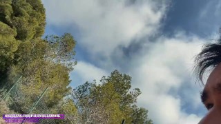 Kicking off Naked Season again. Public nudity next to street