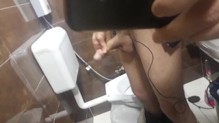 public toilet handjob