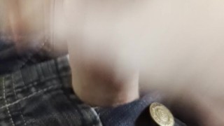 Secretly masturbating during a zoom call / lecture