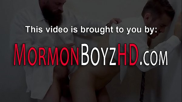 Suited elder jerks teen