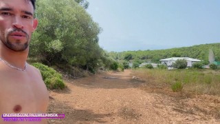 Walking naked away from my clothes