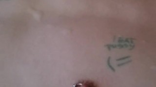 Cum while hubby films