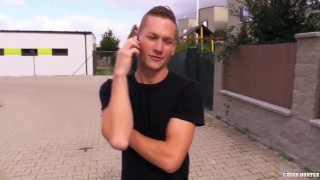 CZECH HUNTER 477 – Good Looking Twink Gets A Fat Cock Right In His Ass