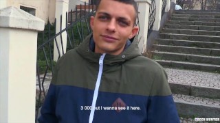 CZECH HUNTER 512 – Amateur Bareback POV In Tight Twink Shaved Ass