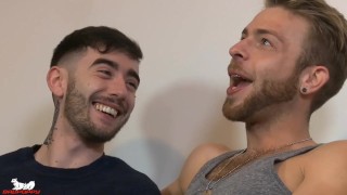 Frankie takes Gabriel’s thick cock in 4 ass-pounding positions