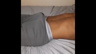 Hands Free Denial (Cum in Briefs)
