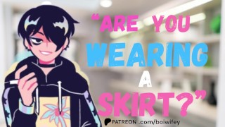 catching your boyfriend crossdressing and fucking him