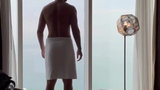 Hotel windows . Show off