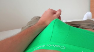 Quick Jerk Off After School In White Socks /// Jordan Wilder